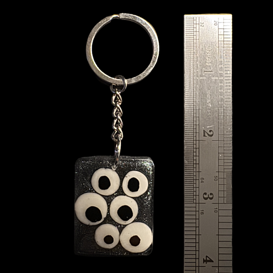 Resin Charm - All Eyes On You Air Dry Paste Suspended in Resin with Fine Glitter