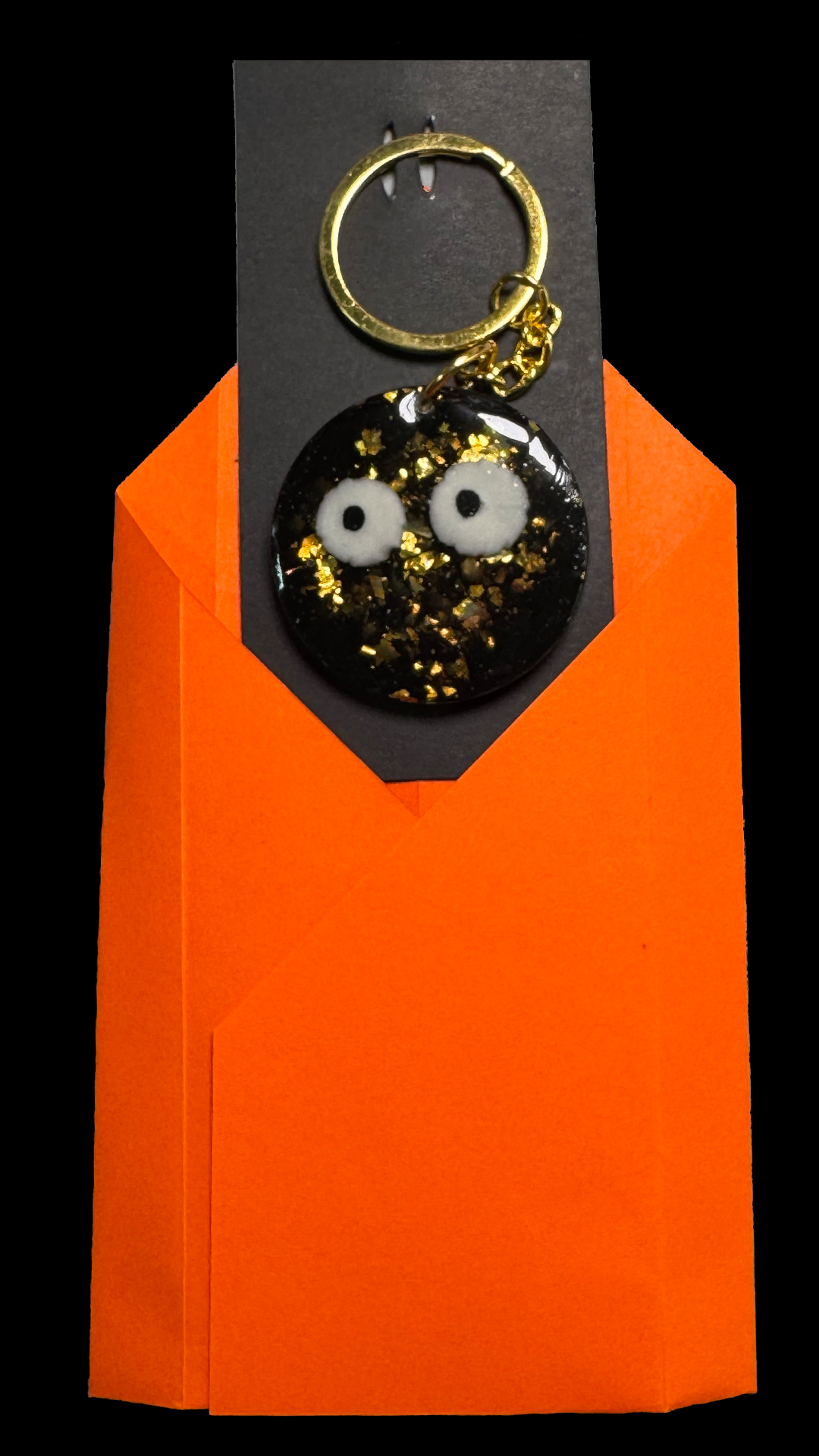 Resin Charm - All Eyes On You Air Dry Paste Suspended in Resin with Fine Glitter