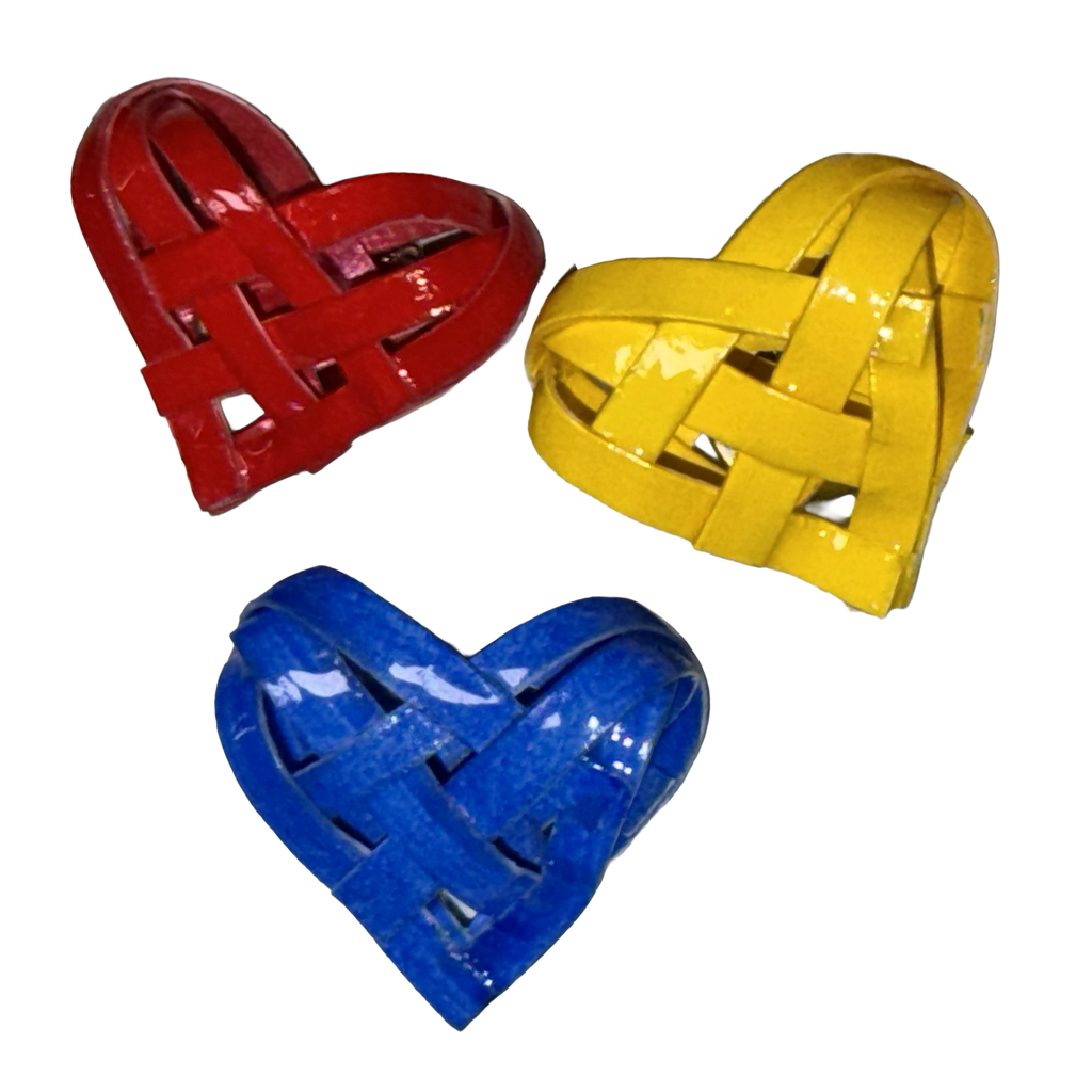 Magnets Set of 3 heARTworks - Your choice of colors