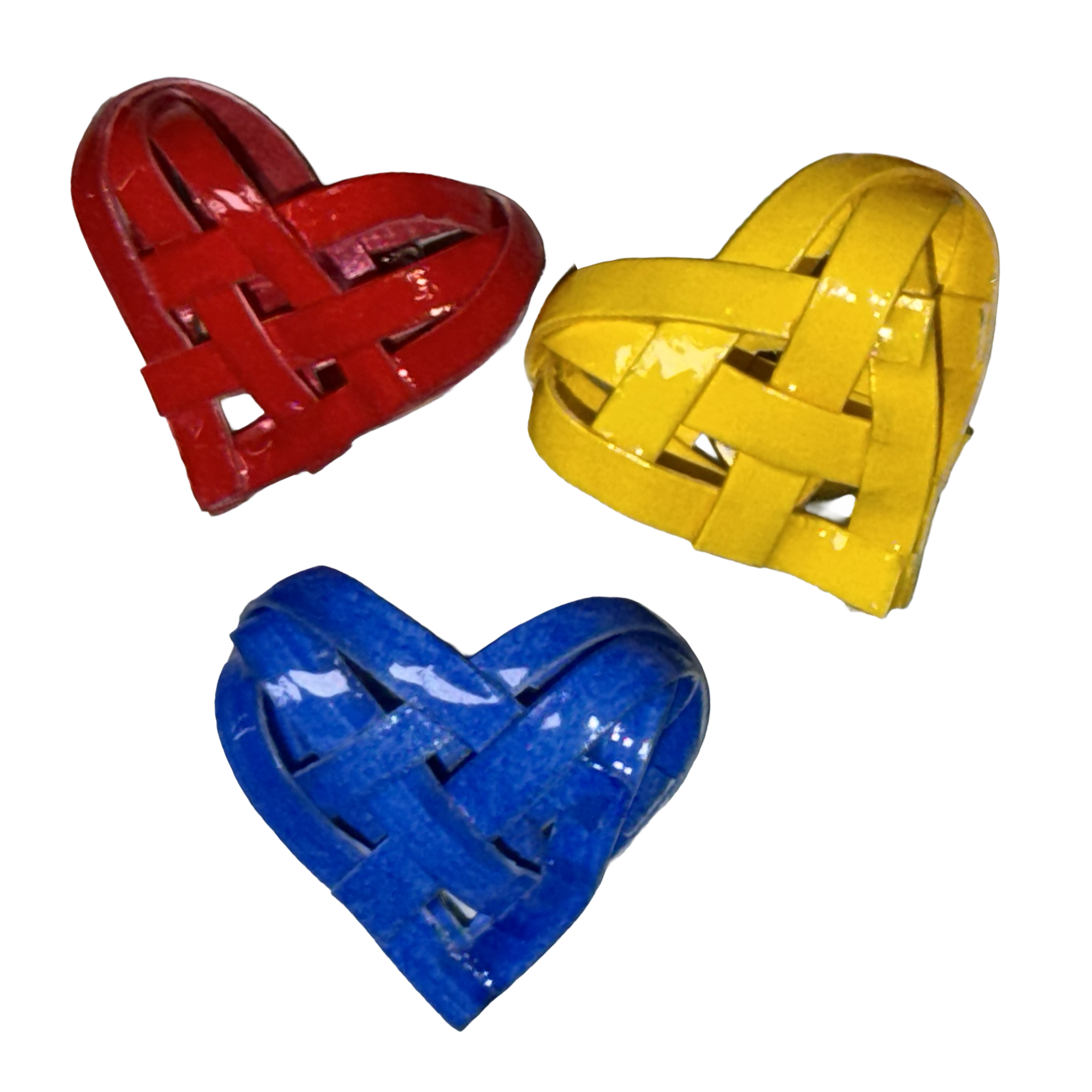 Magnets Set of 3 heARTworks - Your choice of colors
