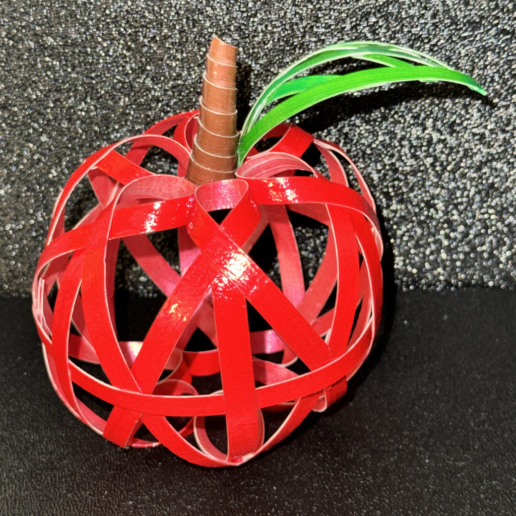 Apple, Free Standing Ornament