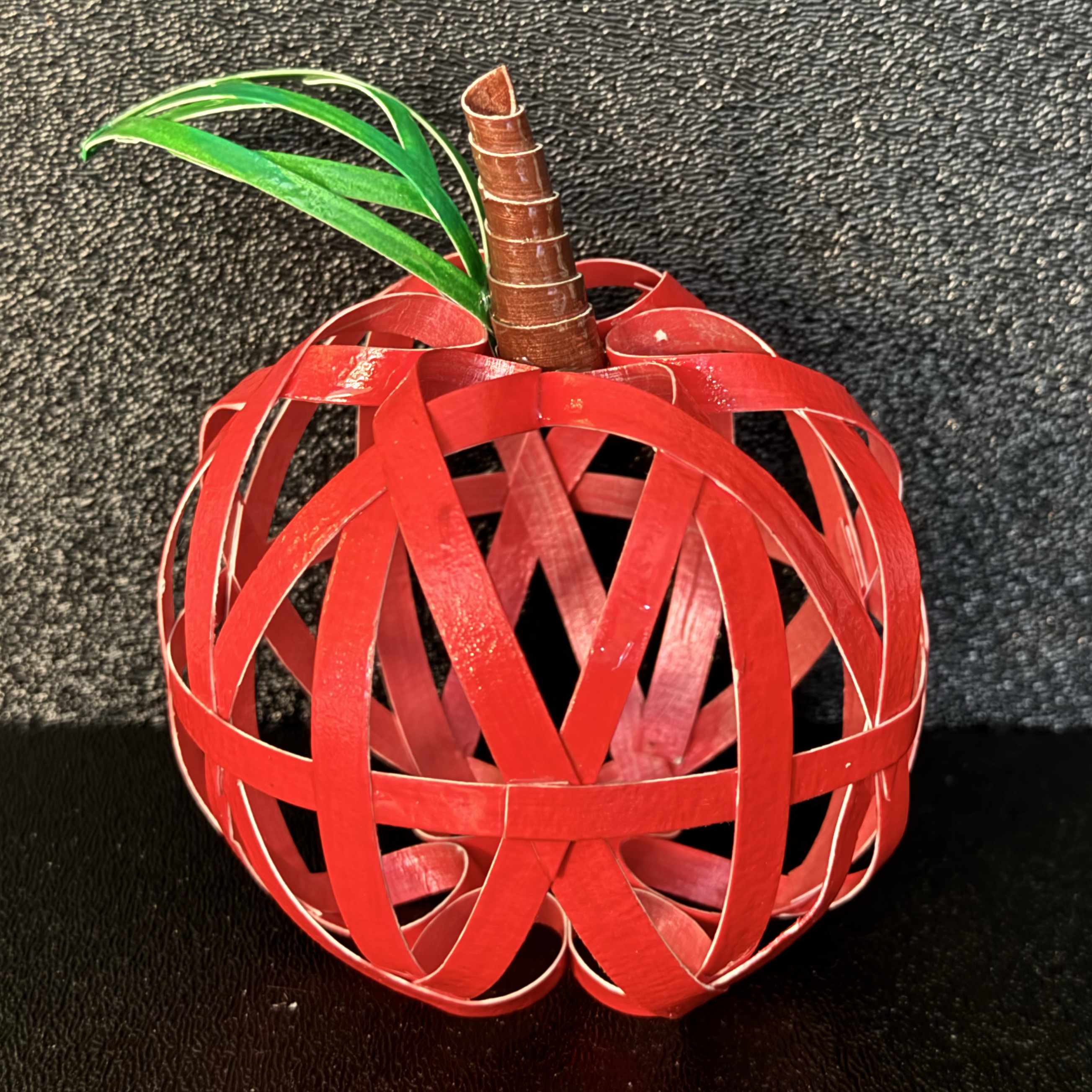 Apple, Free Standing Ornament