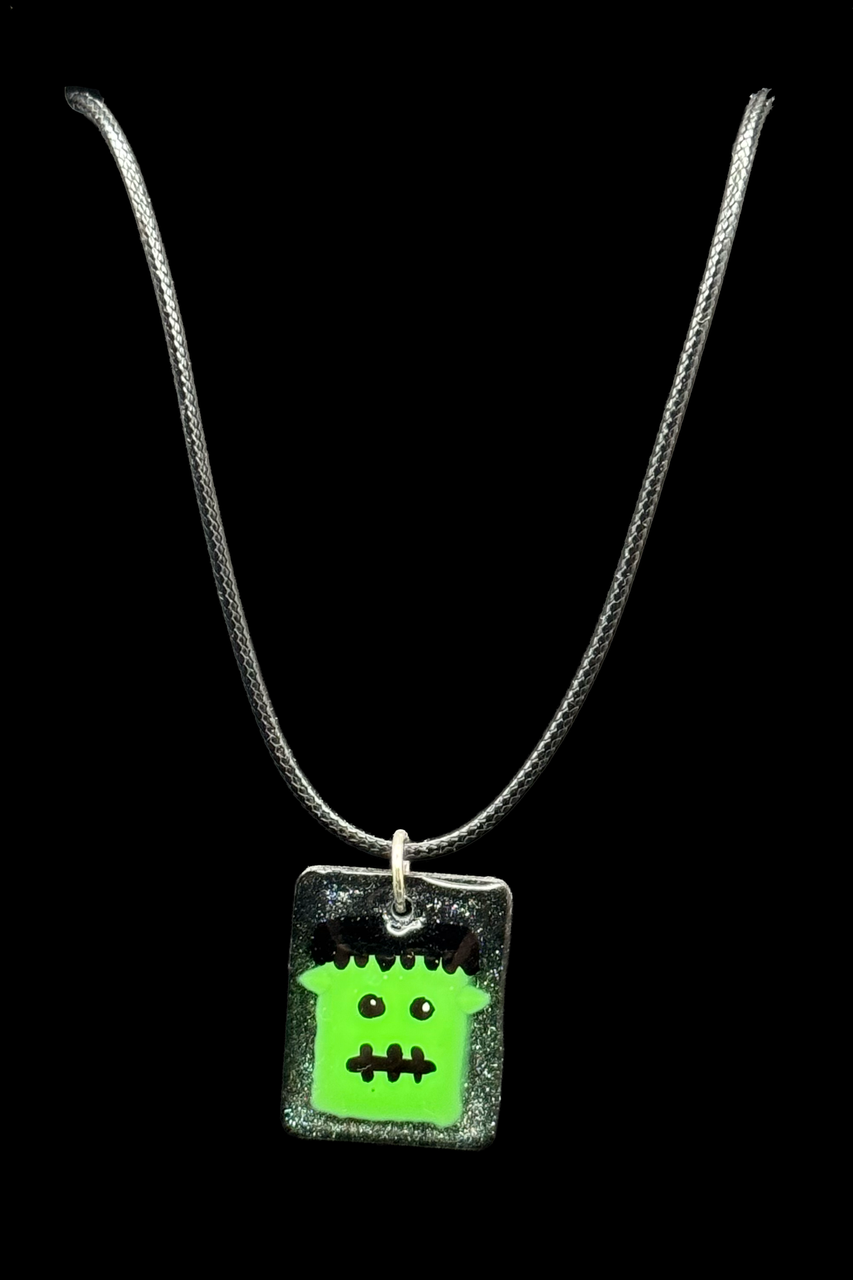 Resin Charms - Franky the Monster Necklace - Adjustable to 20"