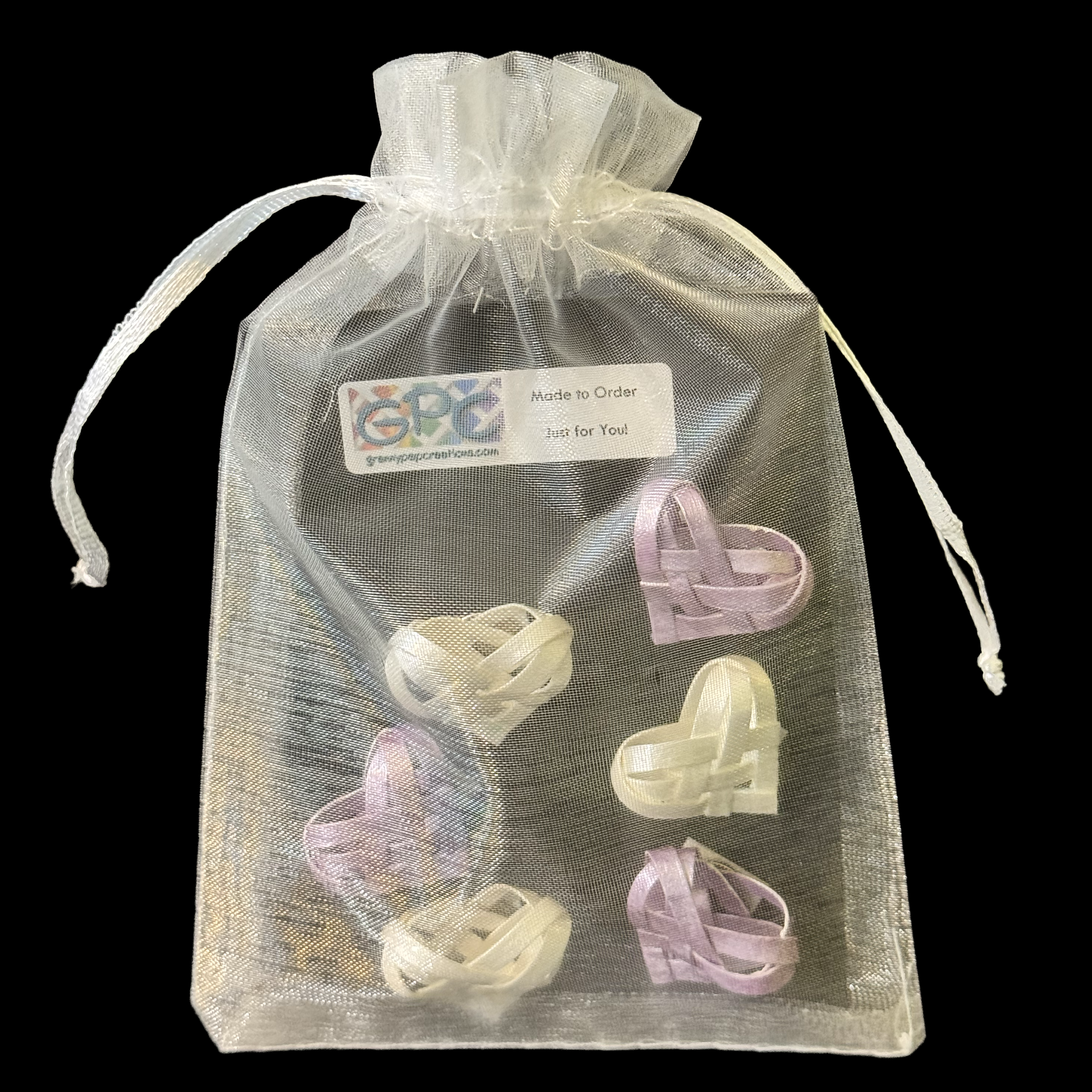 Magnets Set of 6 heARTworks - Your choice of colors
