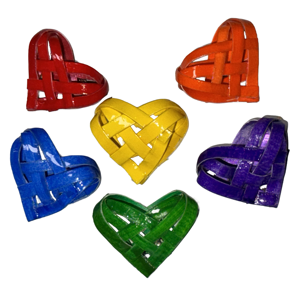 Magnets Set of 6 heARTworks - Your choice of colors