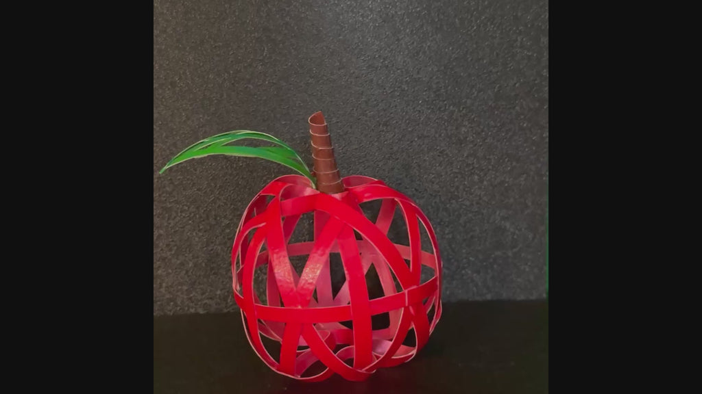 Apple, Free Standing Ornament